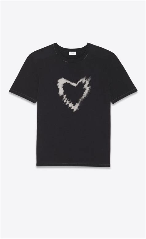 ysl heart t shirt|sl heart t.